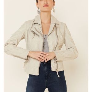 Mauritius/BlankNYC - Moto Biker Leather Jacket